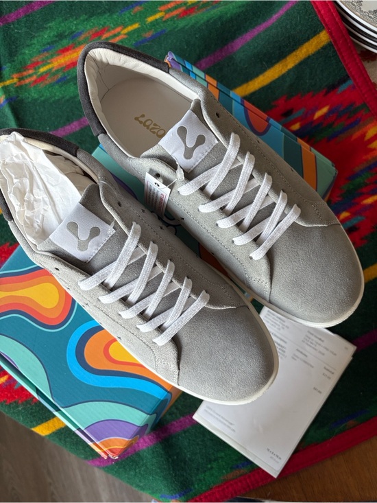 Lazo Shoes Shoes - Lazo Women's Gray Suede Lace-Up Sneakers